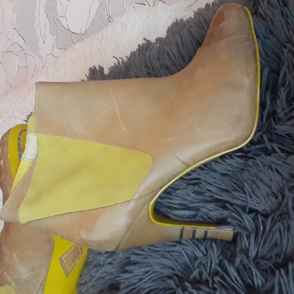 Diesel Ankle Boots Leather and Suede sz 6.5 - Picture 3 of 11